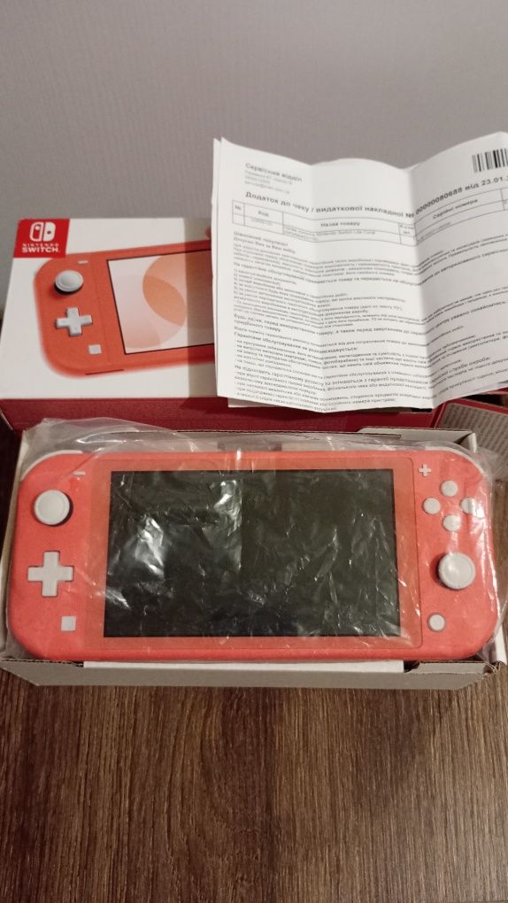 Нова Nintendo switch lite