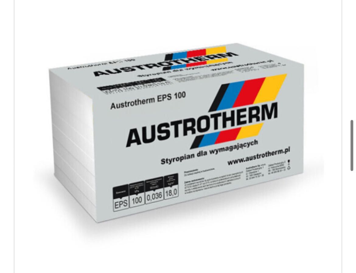 Styropian Austrotherm eps 100 0.036 - grubość 2cm