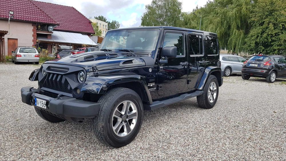 Jeep Wrangler SAHARA 3.6 Benz +LPG 286KM Zarejestrowany