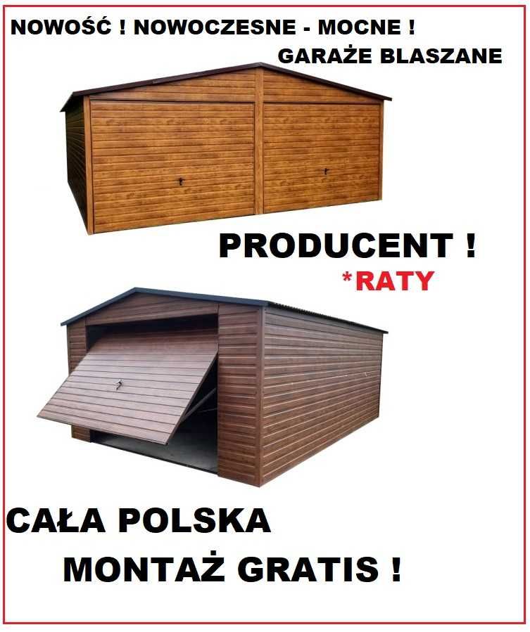 Garaż blaszany 3x6 Garaże blaszane 3x5 4x5 4x6 4x7 Blaszak Cała Polska