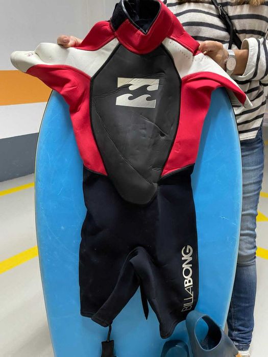 Vendo kit bodyboard para criança