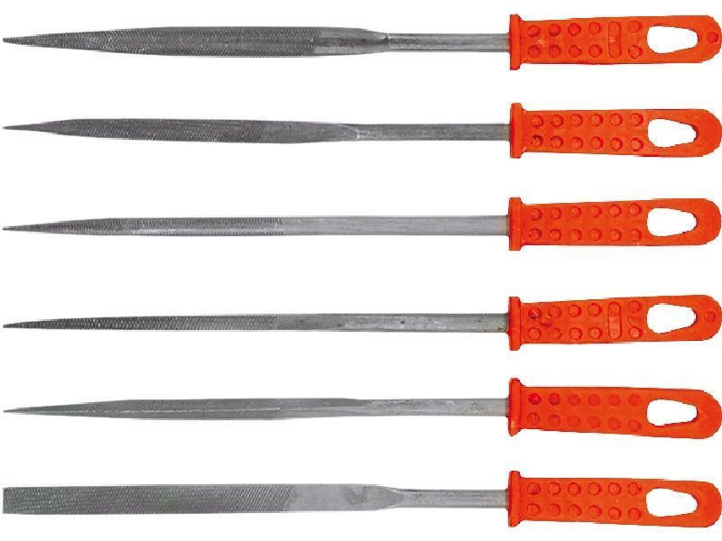 Pilniki Iglaki Komplet 6-Sztukowy 140Mm Top Tools