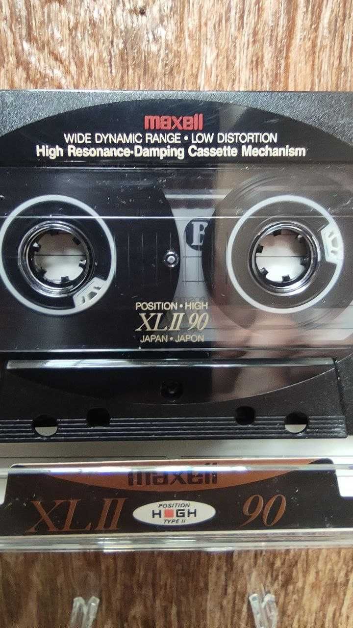Аудиокассеты Maxell XL II CHROME Англия, Япония.