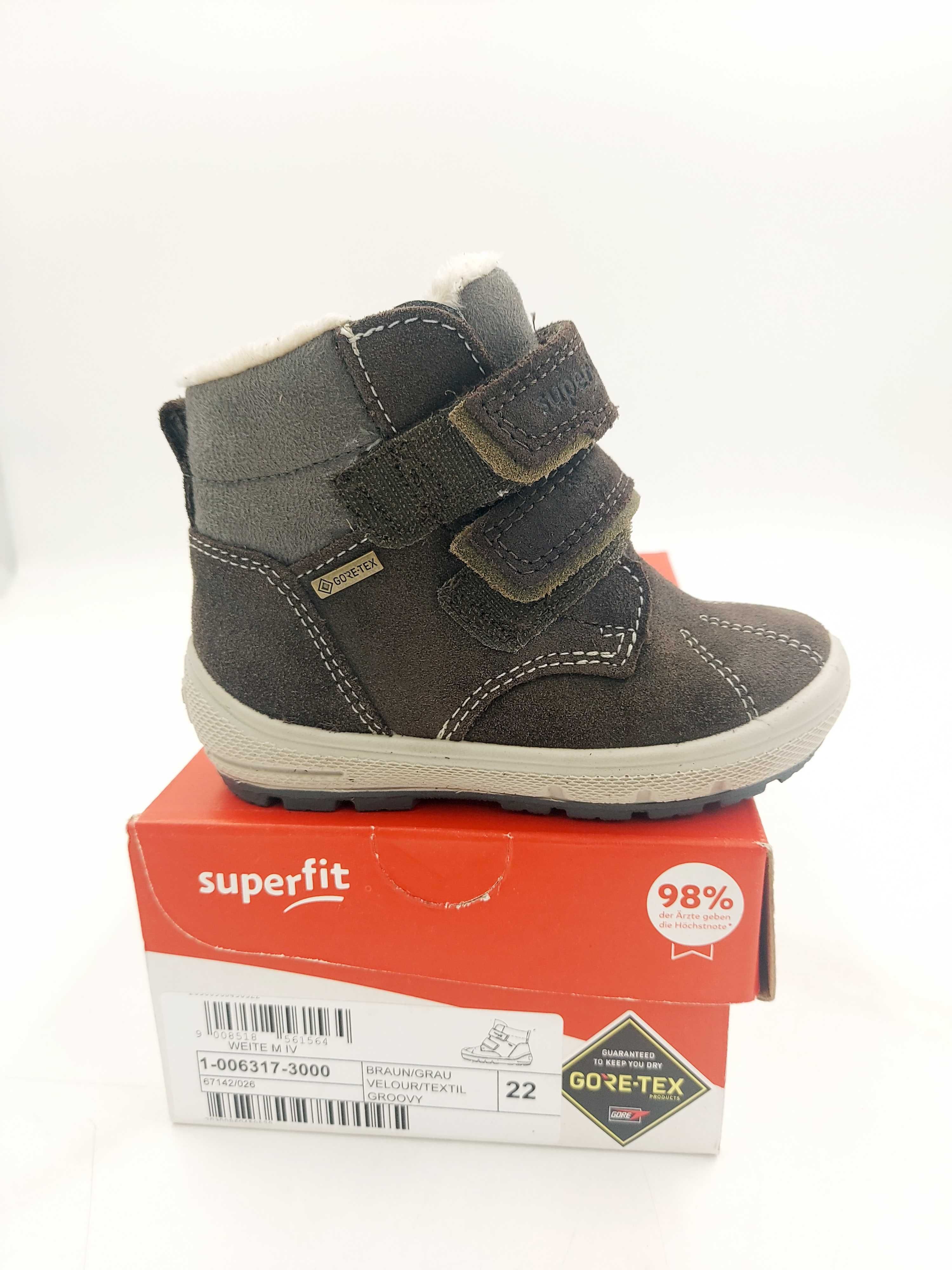 Superfit Kozaki GORE-TEX D R.22 SU6S