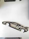 Silhueta Lamborghini Countach 3D