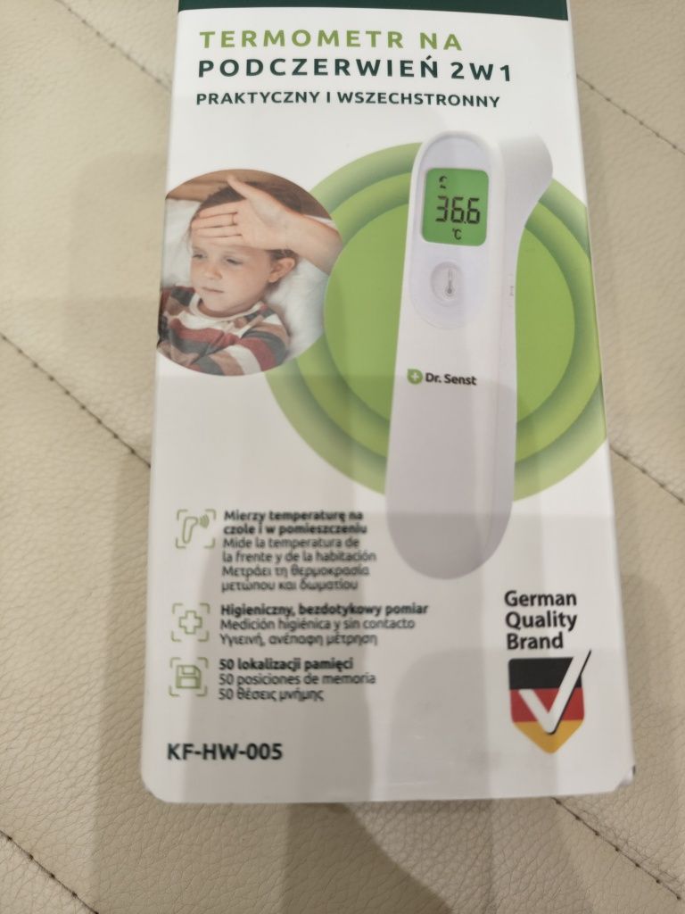Termometr bezdotykowy Nowy