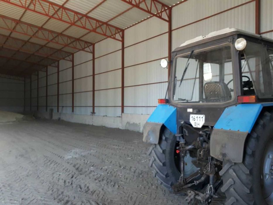 Ангар склад с бу каркас під ключ (2300 грн/м2) вся Україна