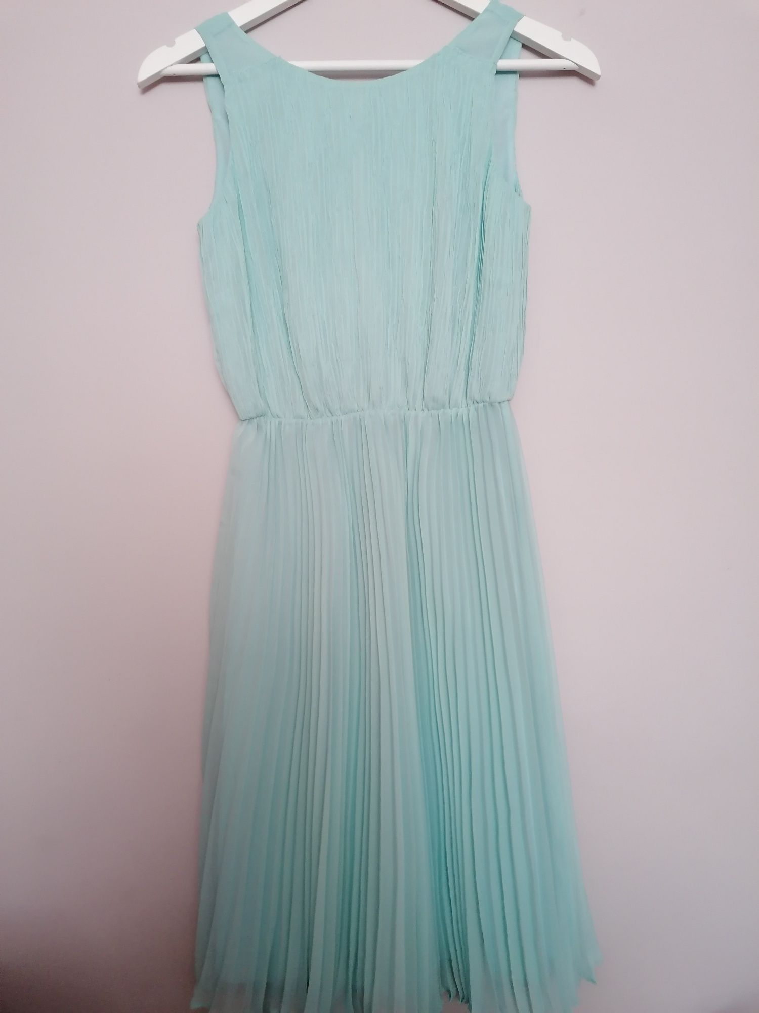 Sukienka lato ślub wesele 34/XS/6 Massimo Dutti