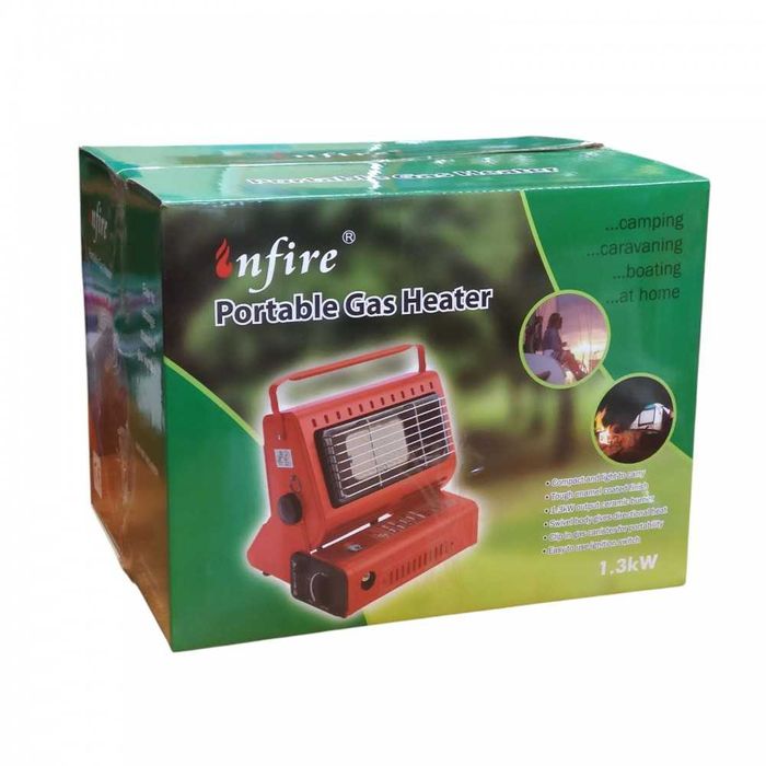 Портативний газовий обігрівач 2в1