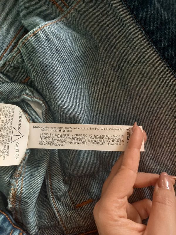 Kurtka męska jeansowa ZARA denim Rozmiar L