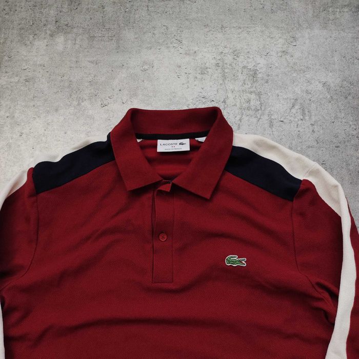 MĘSKA Koszulka Bluzka Grubsza Elegancka PREMIUM Lacoste France Polo