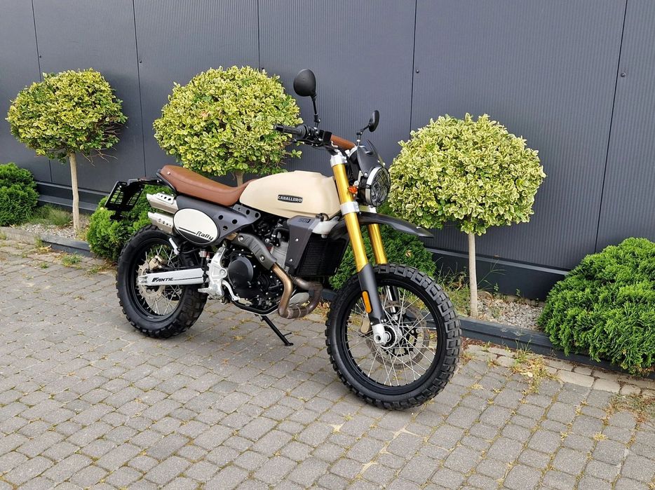 Fantic Cabalerro 50 500 RALLY kat. A2  Raty Transport Gwarancja crf300 wr450f scambler