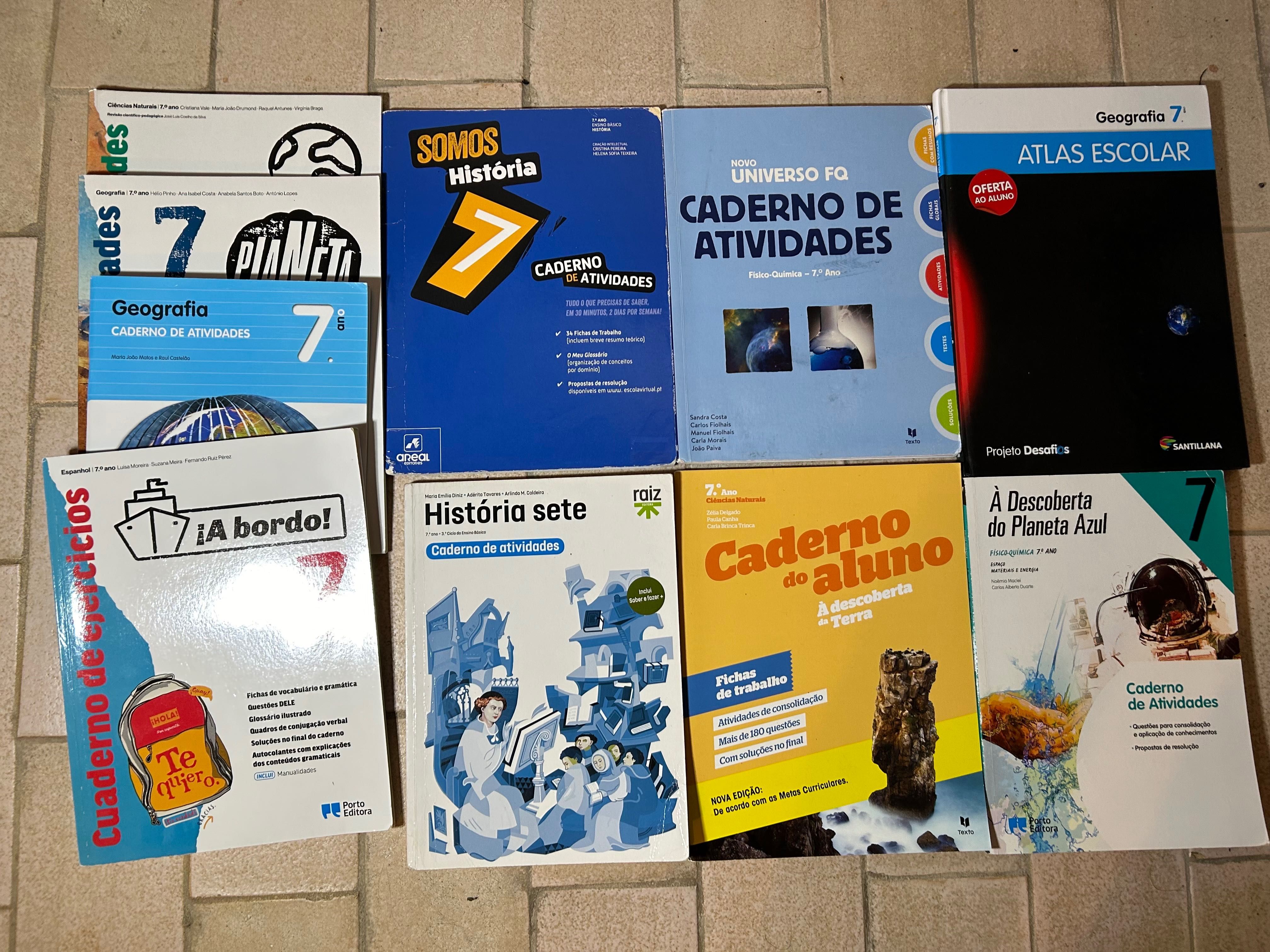 #livrosescolares 11- 10 - 7 anos
#cadernoatividades