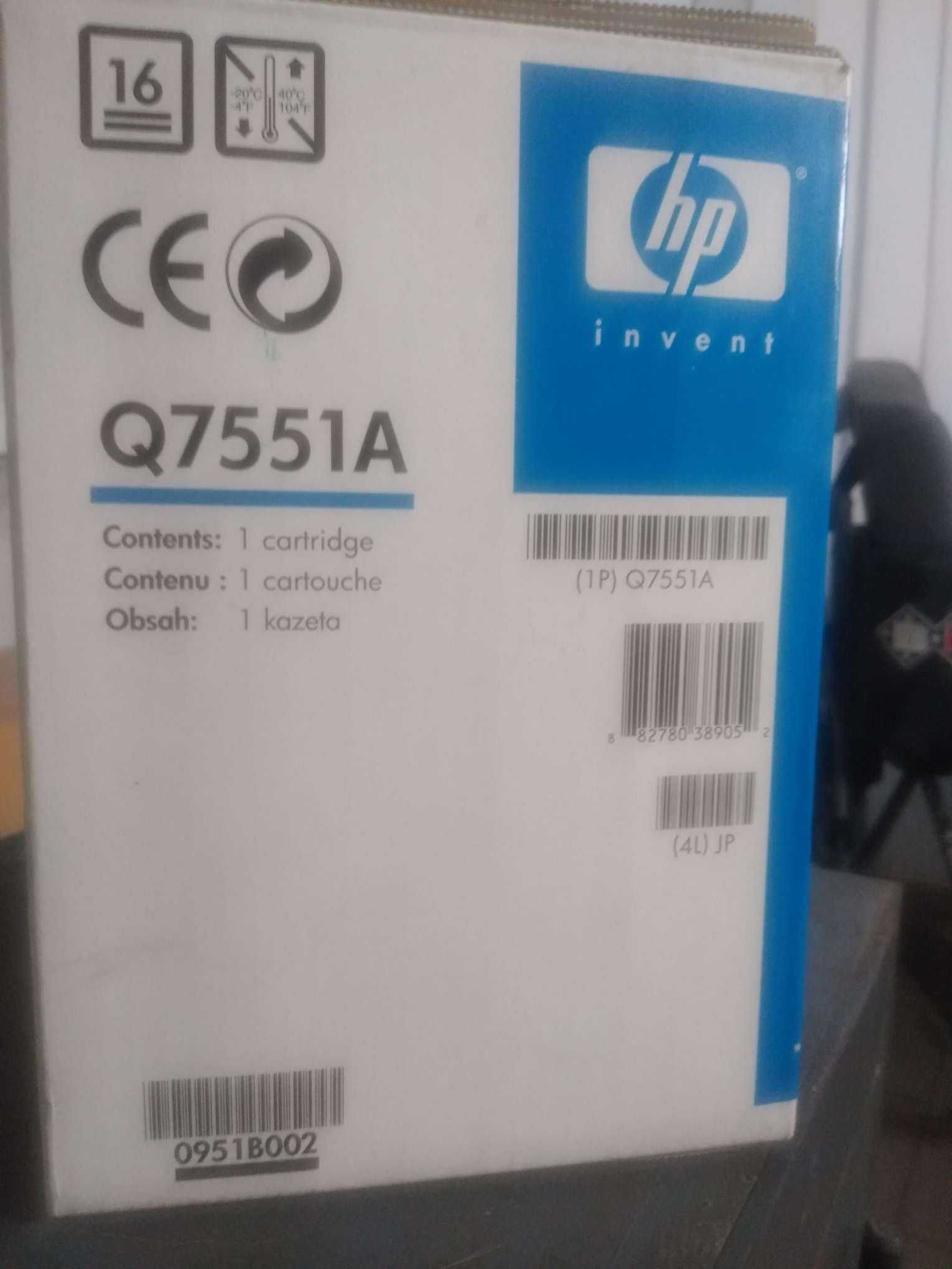 Продам картридж оригинальный HP LaserJet Q7551A (51A)