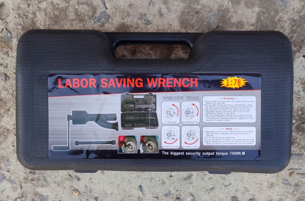 Ключ балонний редукторний м'ясорубка 32 33 вантажний роторний колісний