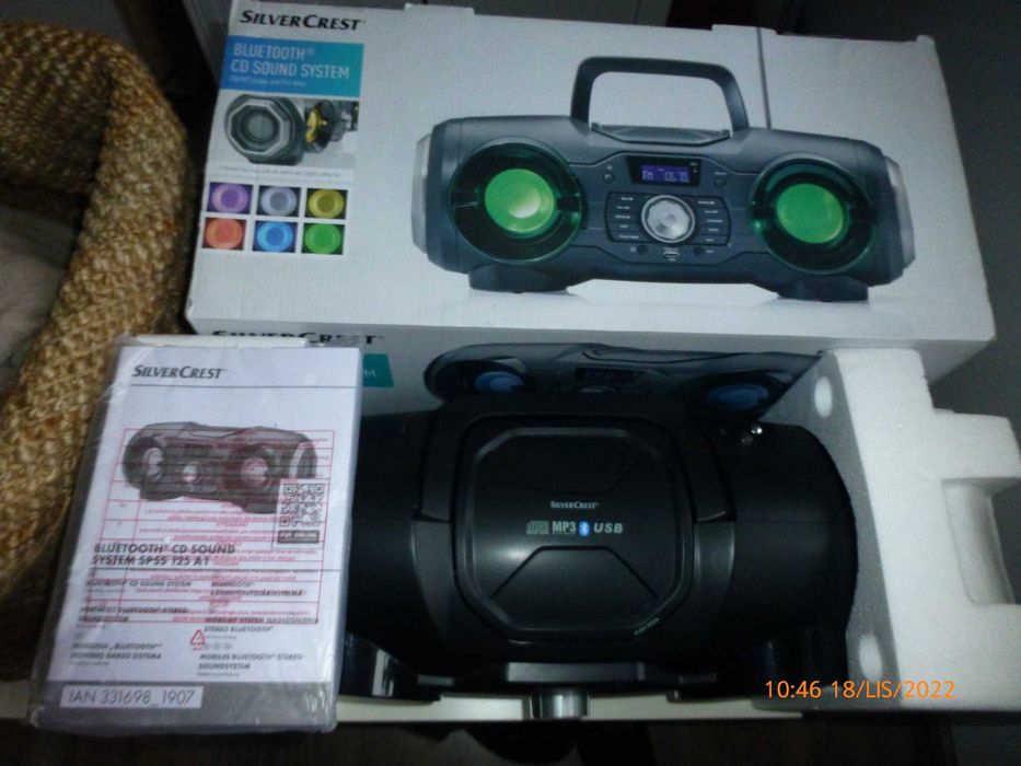 Odtwarzacz CD z radiem Silvercrest