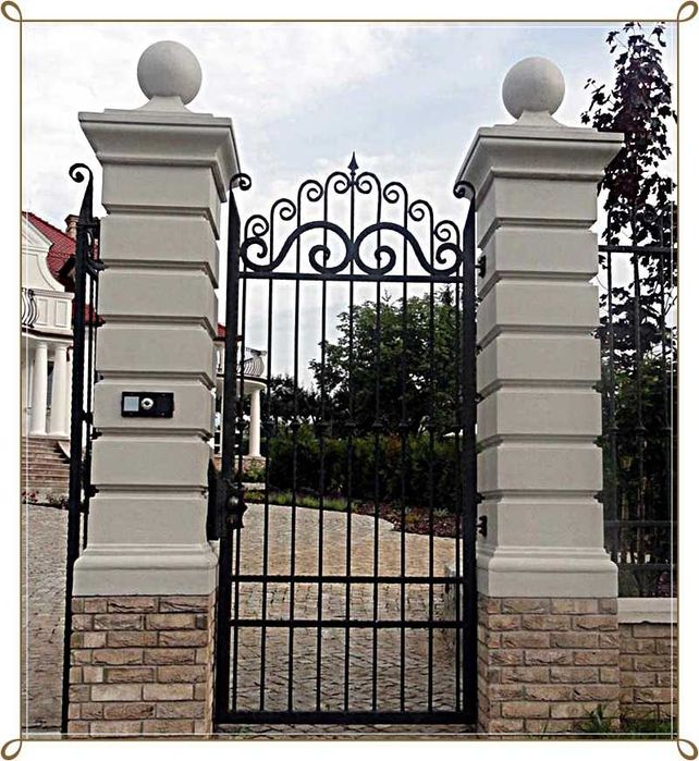 Słupki,Podmurówki Dworkowe,Betonowe,Słup Pałacowy,Ogrodzenia Stylowe