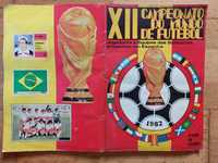 Caderneta de cromos "XII Campeonato do Mundo - 1982" - Completa