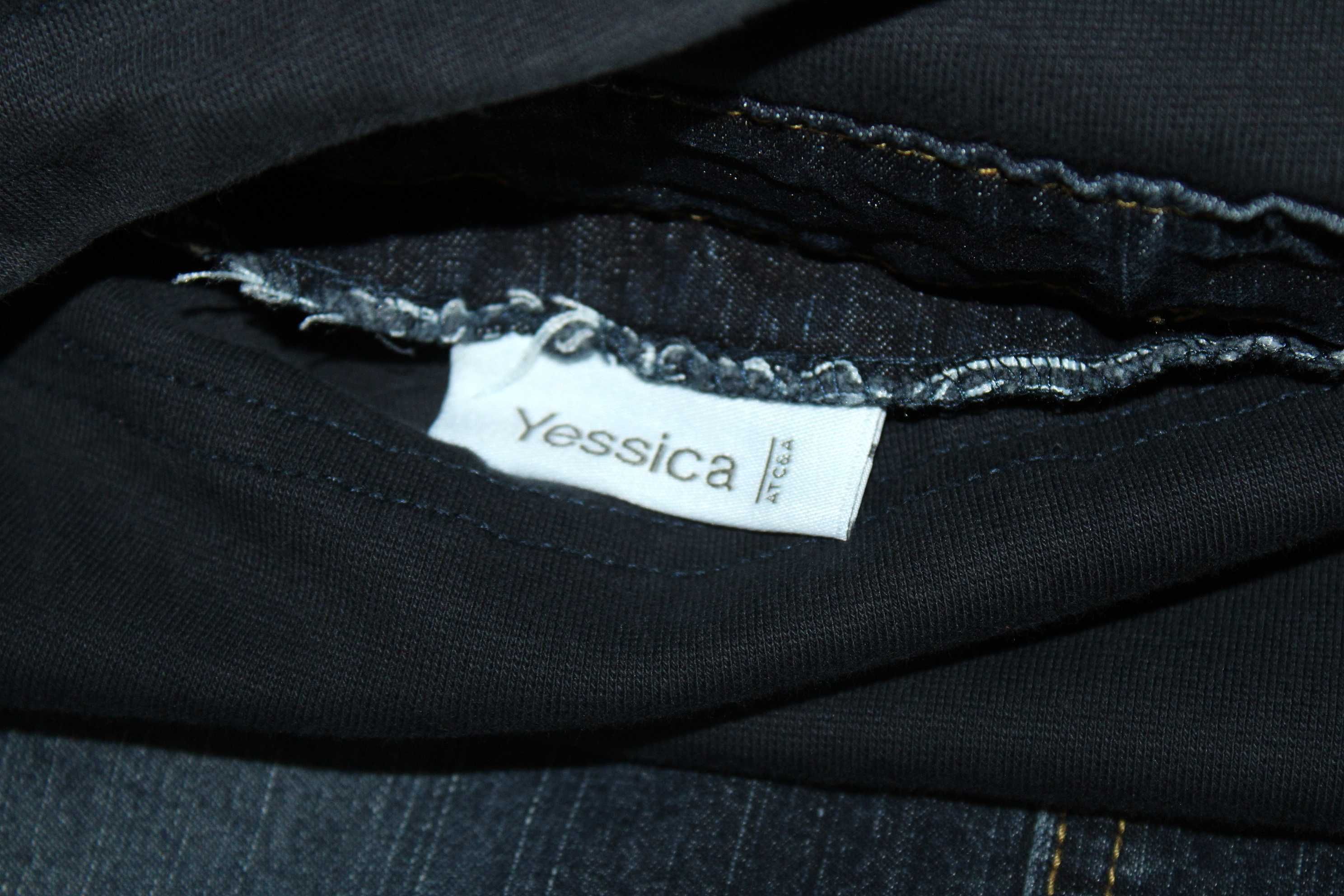 u7 YESSICA C&A Ciążowa Spódnica Jeans Elastyczny Pas 42 XL