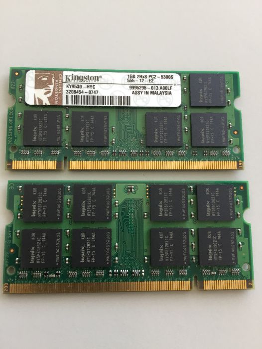 Pack de memorias RAM para portáteis