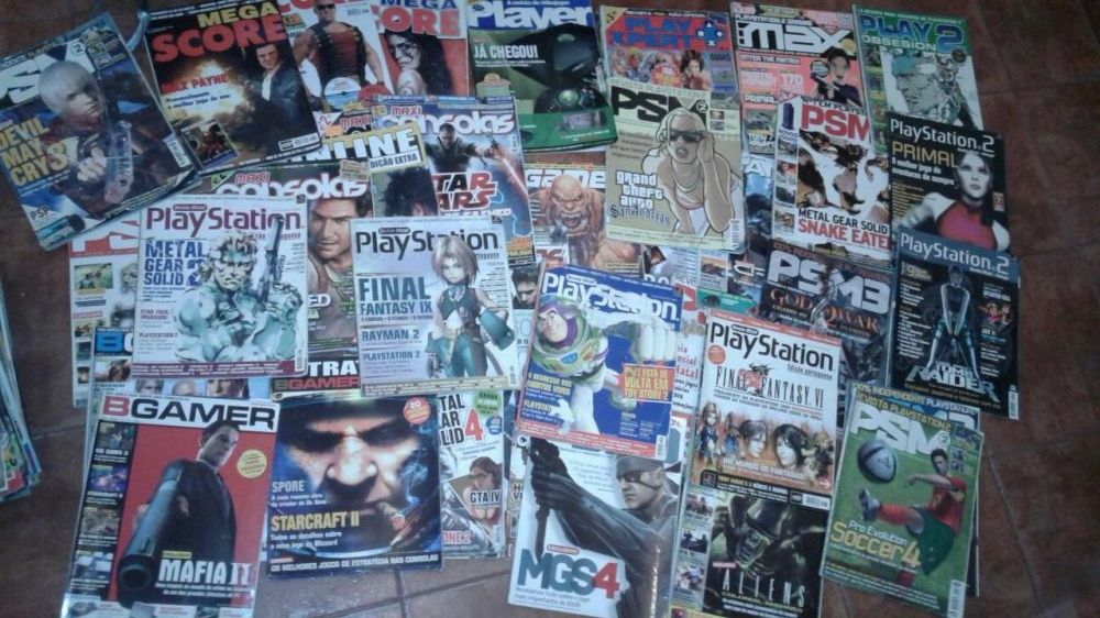 78 Revistas de jogos antigas