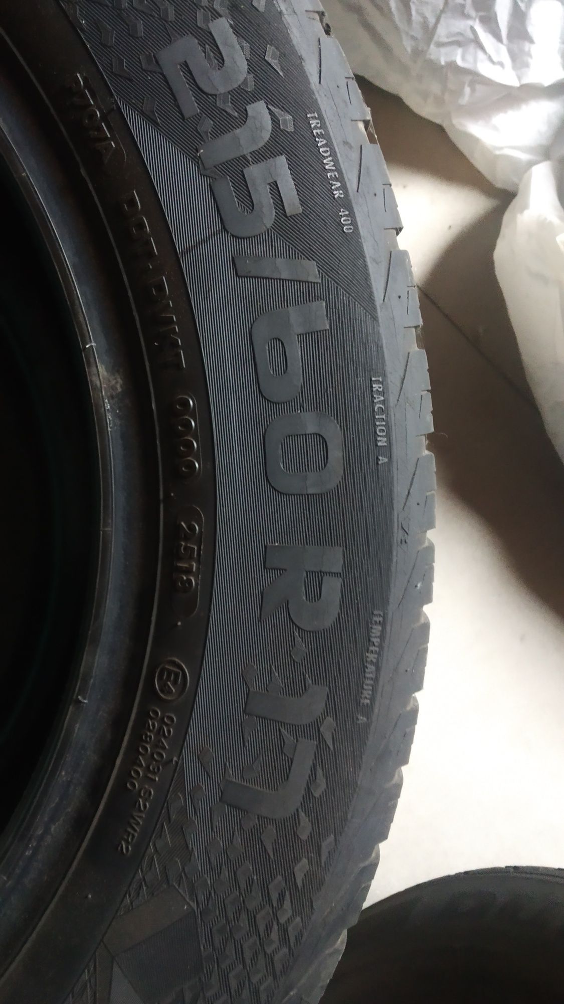 4 Opony 215/60 R17 , SUV