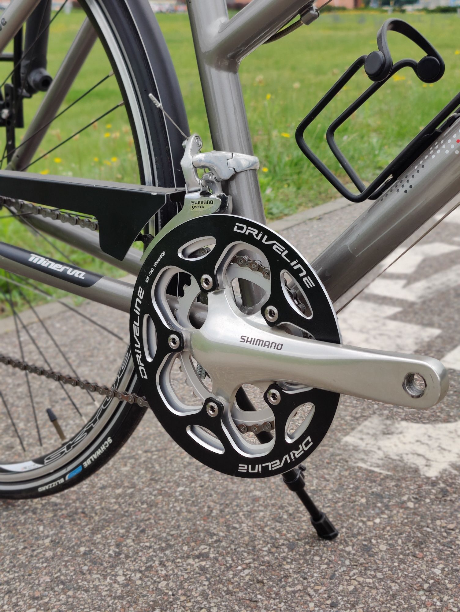NOWY | Rower fitness szosowy MINEVRA 46cm Shimano TIAGRA 2x9 Parallax