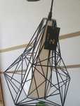 Lampa sufitowa retro loft skandynawski styl