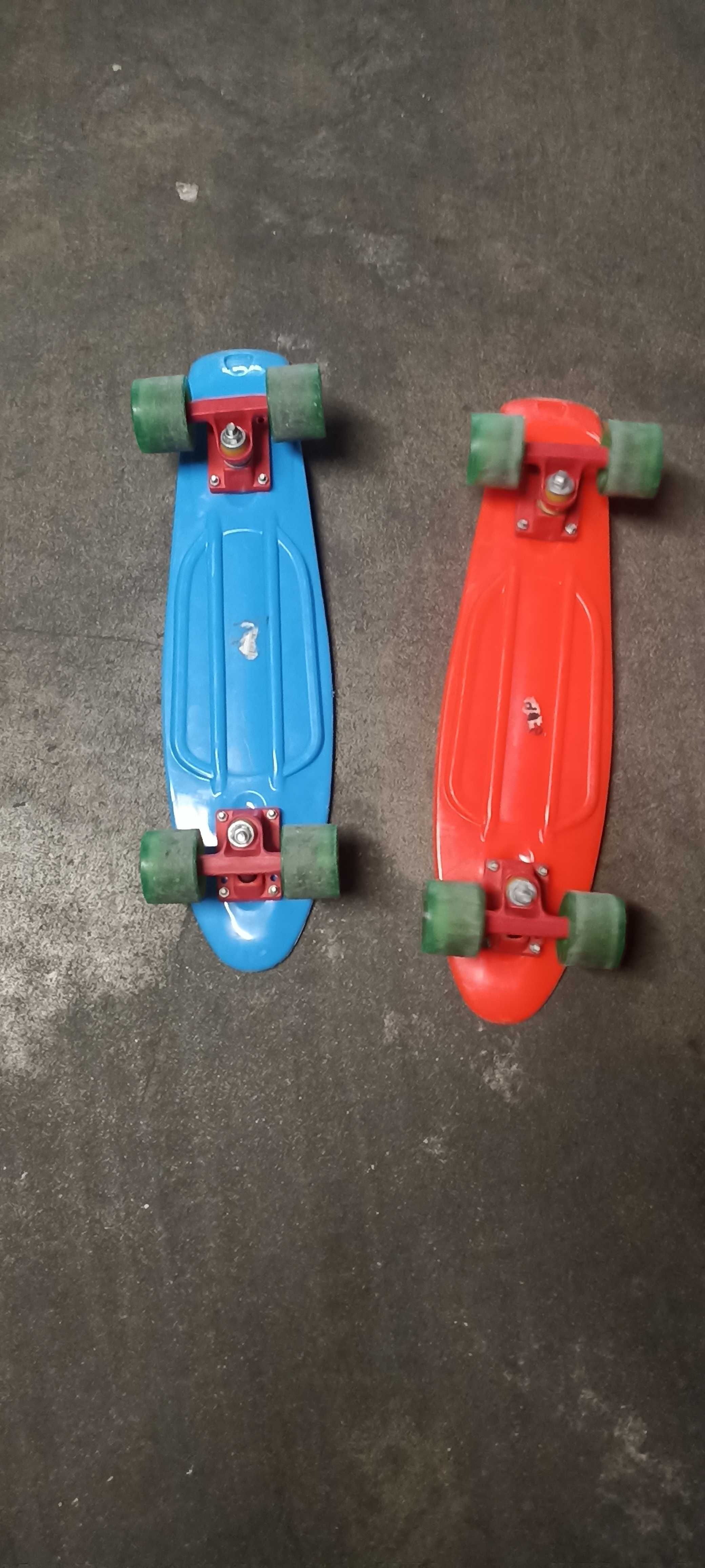 Skate - ( Azul  e Vermelho ) 2 unidades