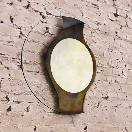 Эксклюзивное круглое Зеркало с эффектом "состаривания" со скидкой 50%