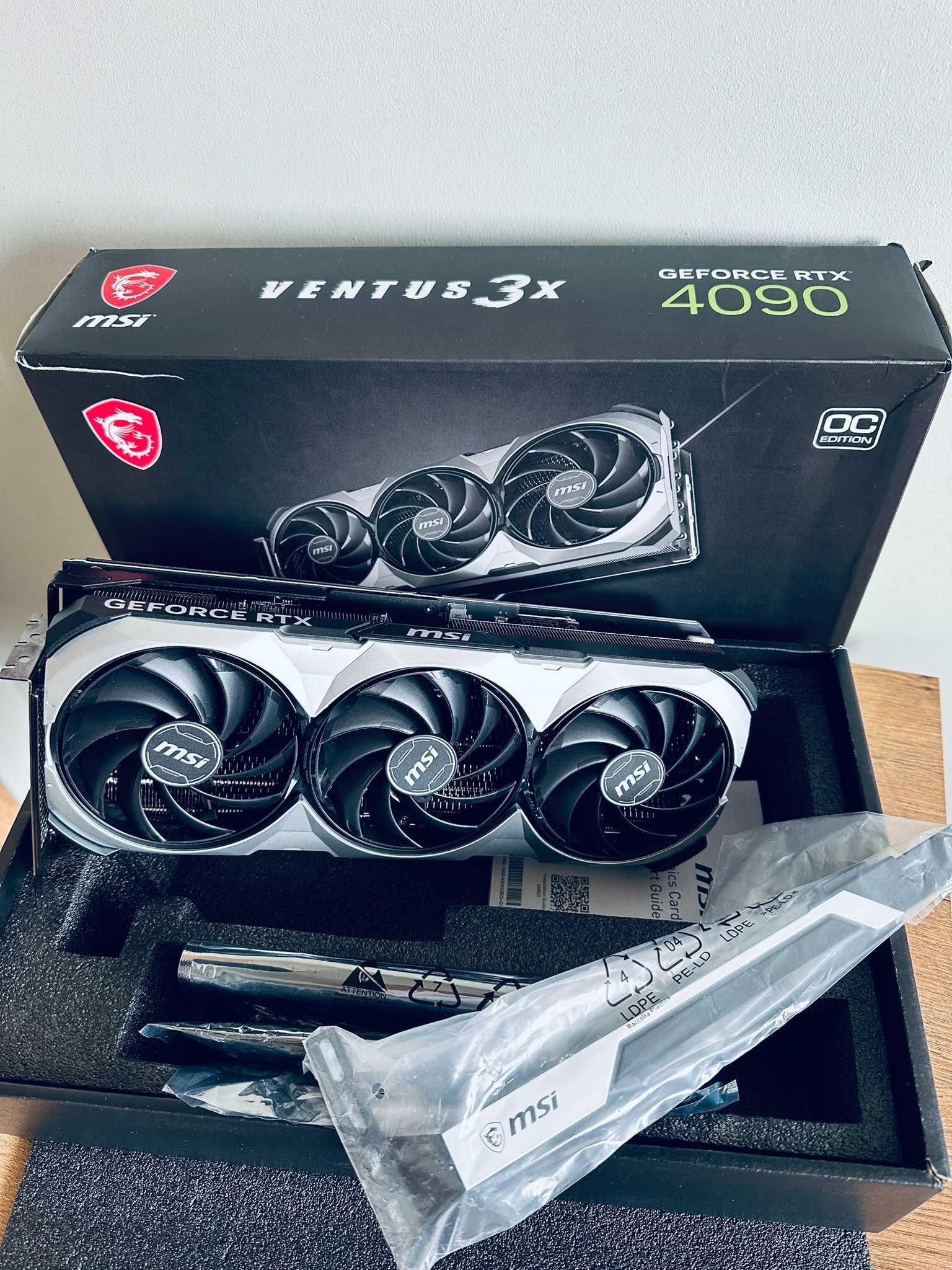 MSI RTX 4090 Ventus 3X OC Edition 24GB GDDR6X