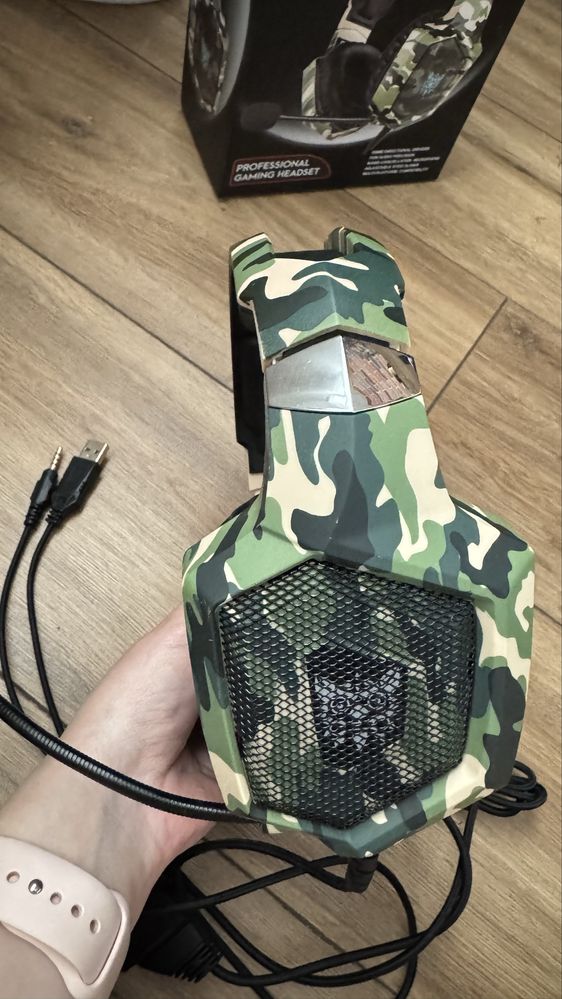 Наушники Onikuma K8 Camouflage Green