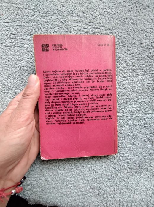 Kryminał thriller PRL Powstanie Warszawskie Maruta K. Korkozowicz