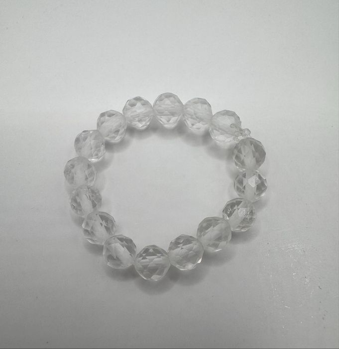 Pierścionek z krysztalem górskim