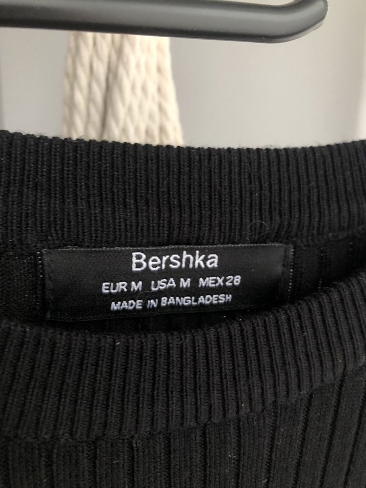 Sukienka Bershka M czarna