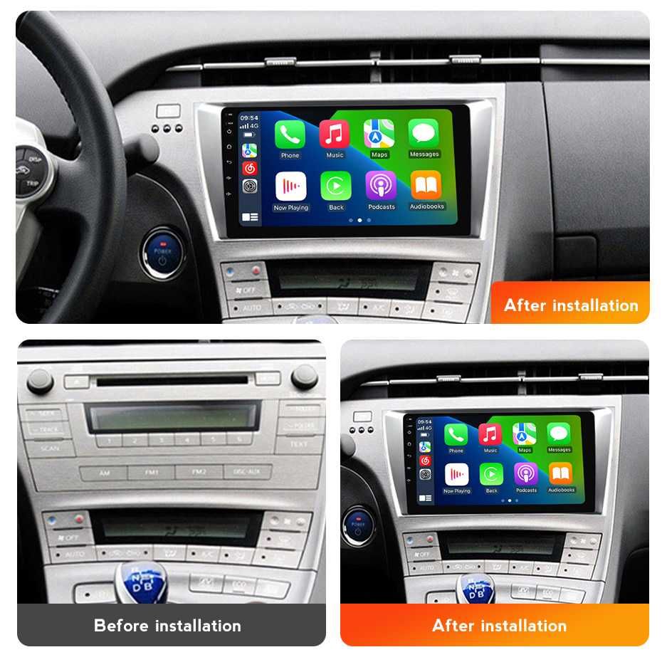 Штатна магнітола Toyota Prius 2009-2015  android GPS навигація