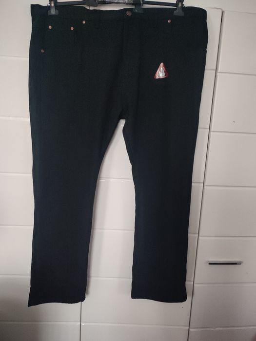 Nowe czarne spodnie dżinsowe rozmiar 50 Touch