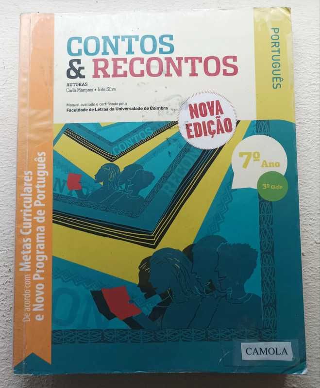 Português. Contos & recontos 7o ano, manual.