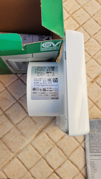 3 ventiladores 240v ac novos