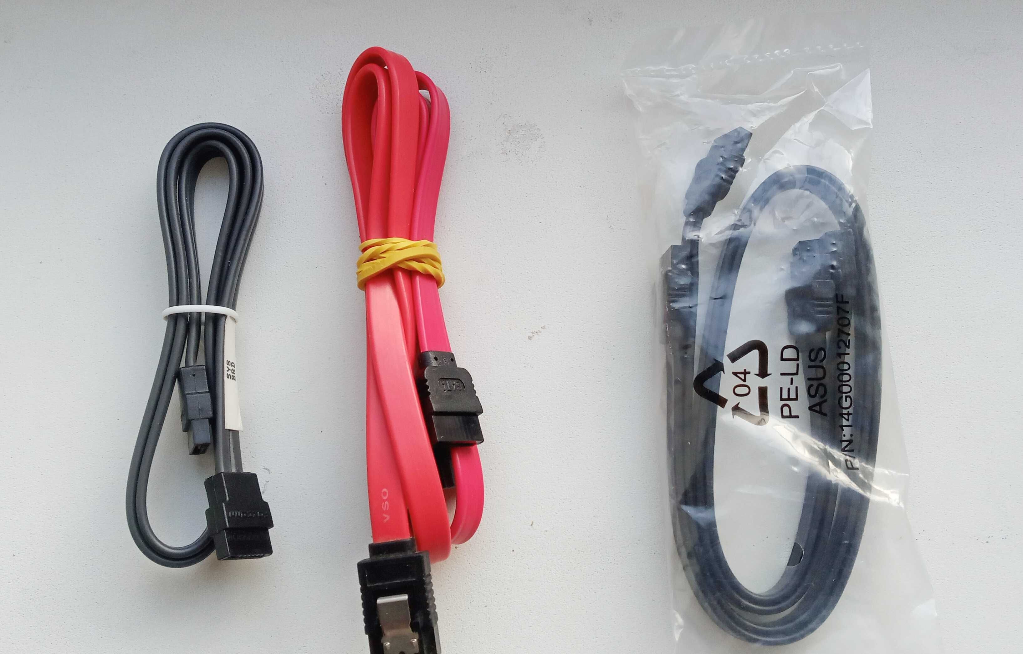 Кабель Patch cord RJ45 патч-корд 2 м, кабель USB-B 80 см, шлейф SATA