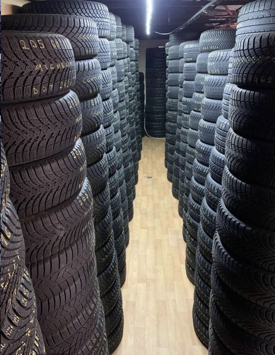 Склад шин зима все размеры от 15 до 23 бу и новая 205 215 225 235 245