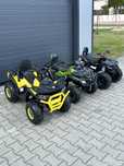 Quad na akumulator Duzy mocny 12V 4 silniki 180 Watt Pilot Gumowe koła