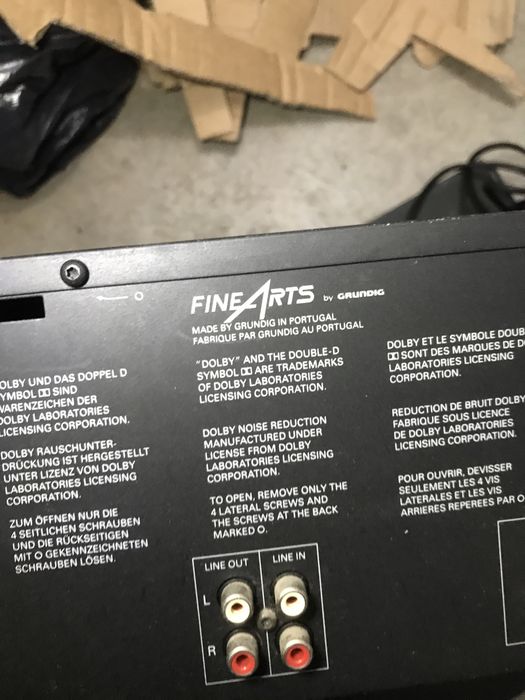 Grundig FineArts ccf2  duplo deck k7s