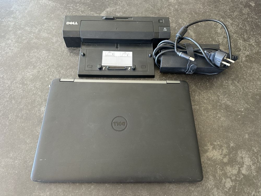 Laptop biznesowy Dell Latitude 7470, stacja dokujaca, torba, zasilacz