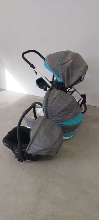 Wózek gondola fotelik do auta 3w1