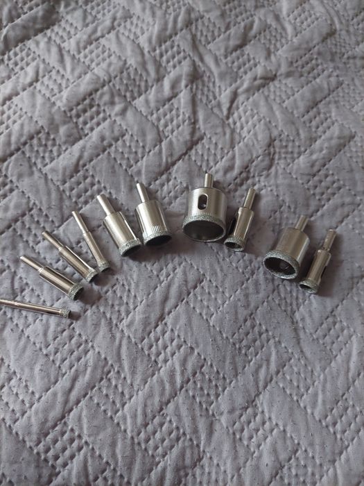 Коронки алмазні для плитки ( 10 шт)