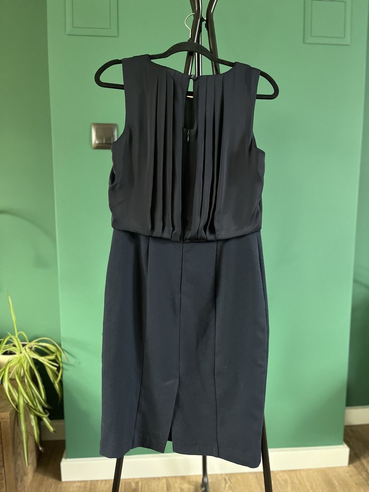 Sukienka NEXT elegancka biuro czarna mała