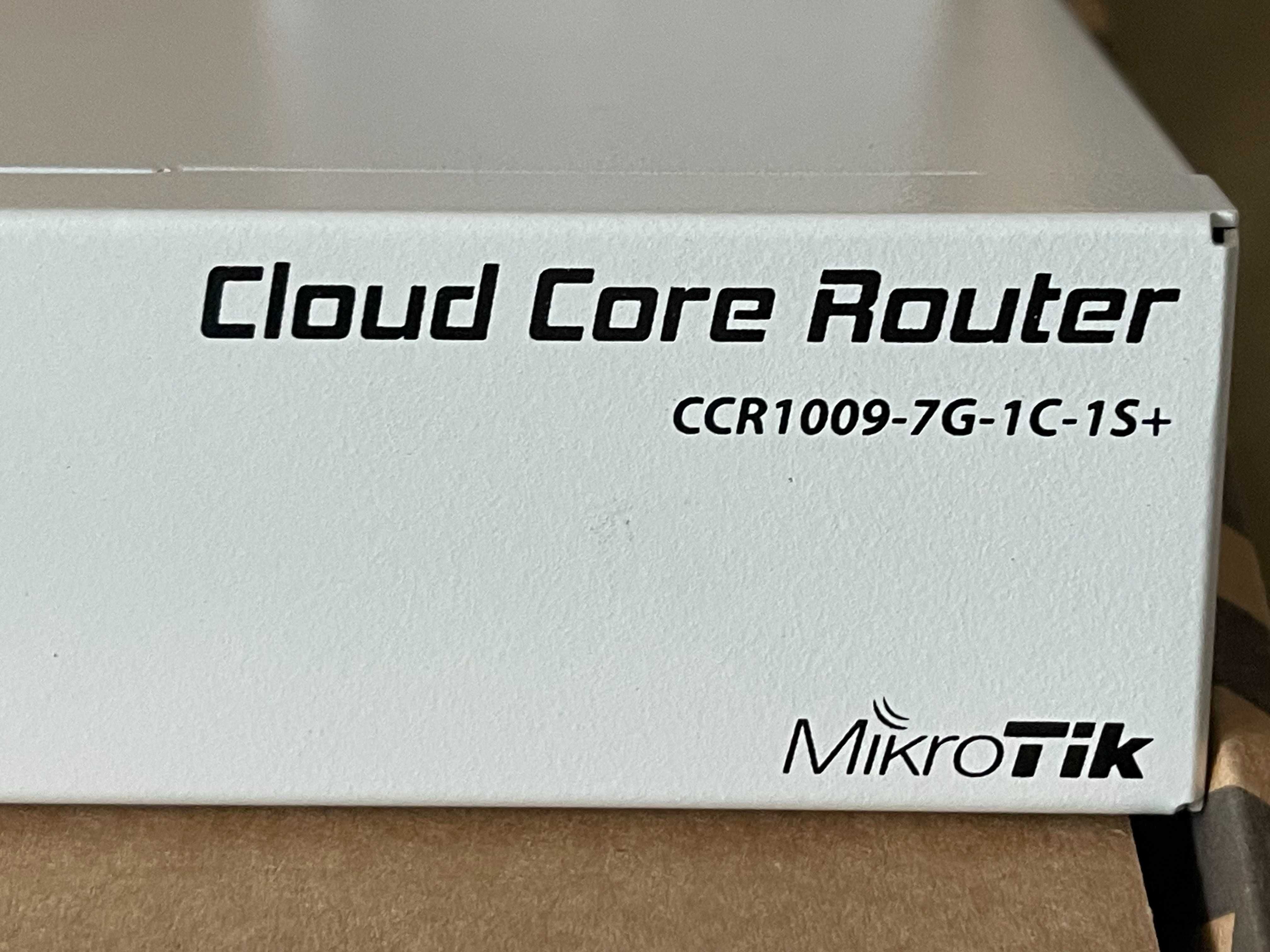 MikroTik CCR1009-7G-1C-1S+ Cloud Core Router (новий)