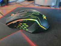 Мышка компьютерная игровая Forka/RGB подсветка/проводная/Gaming mouse