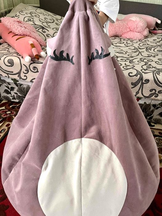 Крісло мішок груша Єдиноріг дитяче